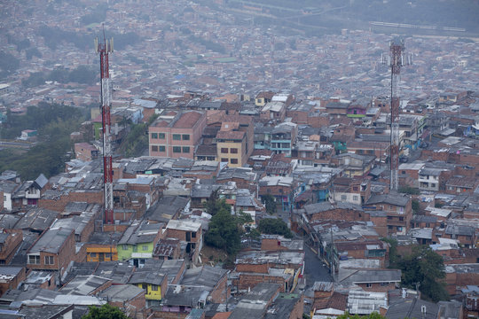 Barrio pobre.