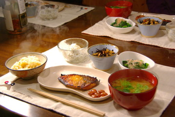 焼き魚 手作り 手料理 - Home cooked boiled fish