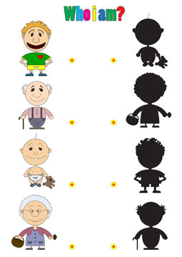 Illustration of characters for the children's book