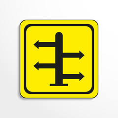 Areas of business. Vector icon.