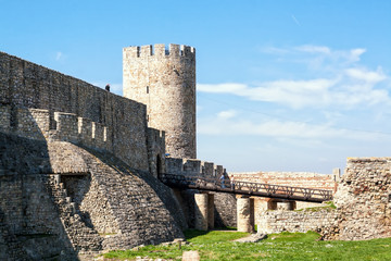 Fototapeta na wymiar Belgrade fortress in Serbia