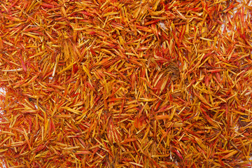 Inflorescence saffron most expensive spice