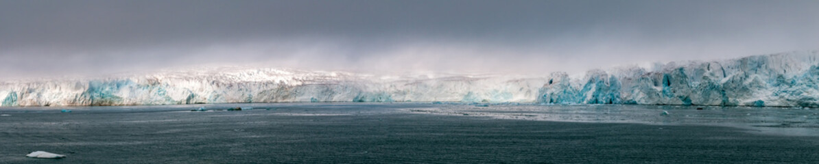 Svalbard Spitzbergen island glacier view