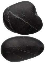 Black stones