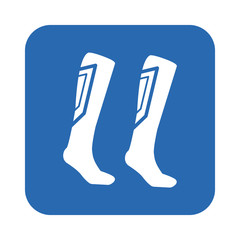 Football socks icon