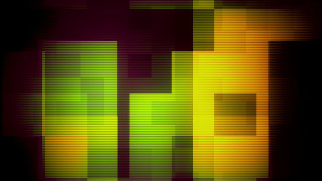 Glitch Moving Boxes 3 Loopable Background-Seamlessly Loopable Background