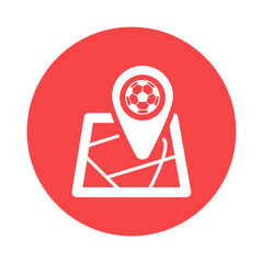 way to the stadium icon