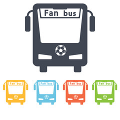 bus fans icon - 101504244