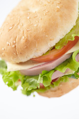 sandwich isolated on white