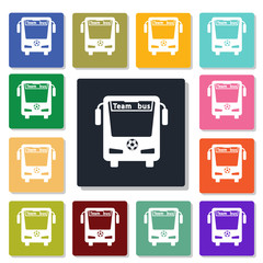 team bus icon