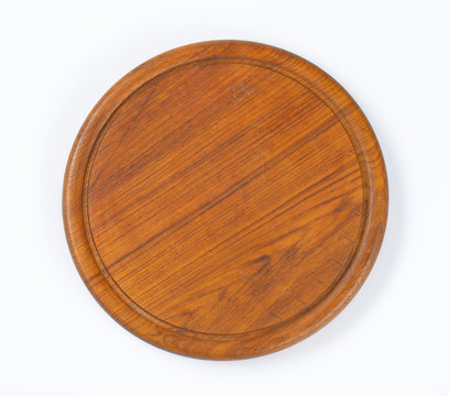 Round Cutting Board With Groove