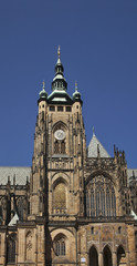 Fototapeta premium St Vitus cathedral in Prague. Czech Republic