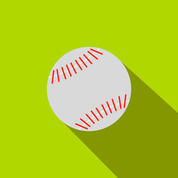 Baseball flat icon 