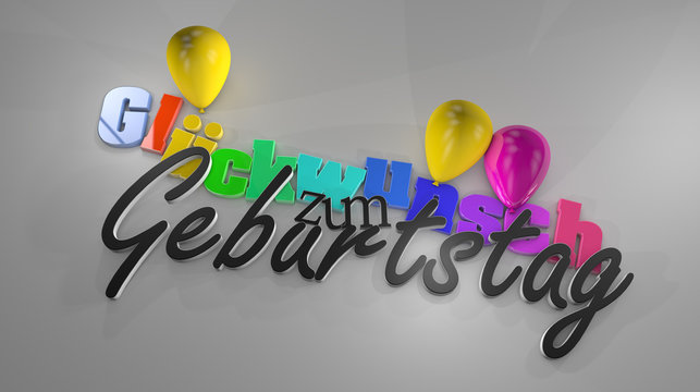 Gl&uuml;ckwunsch zum Geburtstag