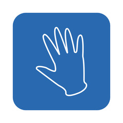 rubber glove icon