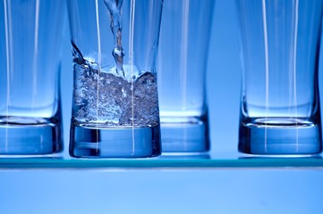 Tall Water Glass