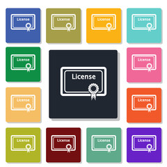 license icon