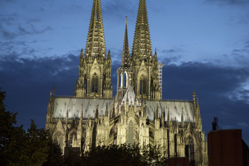 Facade of Cologne Cathedral