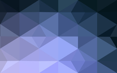 Dark purple polygonal design pattern, which consist of triangles and gradient in origami style.