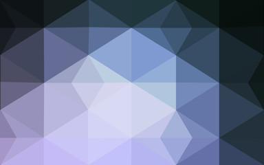 Obraz premium Dark purple polygonal design pattern, which consist of triangles and gradient in origami style.