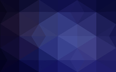 Obraz premium Dark purple polygonal design pattern, which consist of triangles and gradient in origami style.