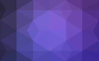 Obraz premium Dark purple polygonal design pattern, which consist of triangles and gradient in origami style.