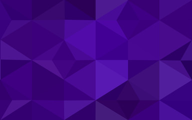 Obraz premium Dark purple polygonal design pattern, which consist of triangles and gradient in origami style.