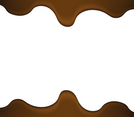 melted liquid chocolate