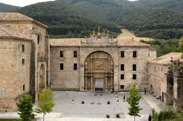 Fototapeta premium Monastery of Yuso, San Millan de la Gogolla, La Rioja, Spain