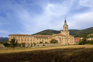 Fototapeta na wymiar Yuso Monastery, San Millan de la Cogolla, La Rioja, Spain
