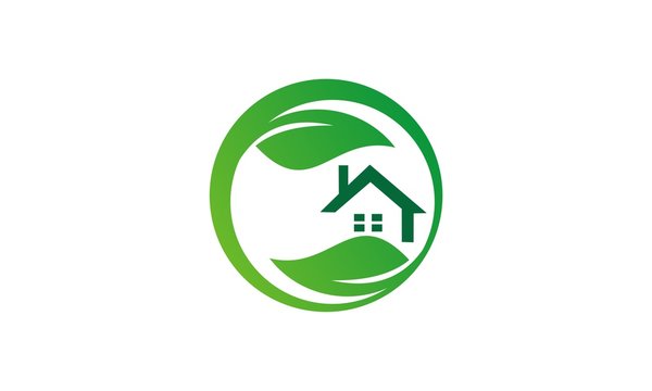  green leaf building company logo