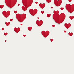 Fototapeta na wymiar Vector Illustration of a Valentines Day Card