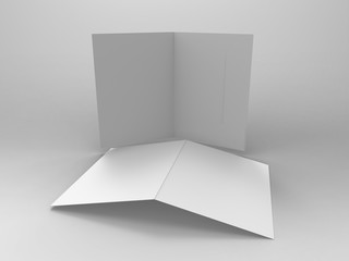Branding Stationary 3D Render Folder