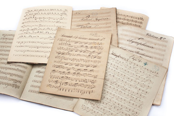 sheet music