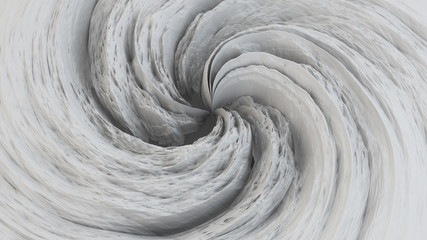 displacement surface background with spiral twist deformation
