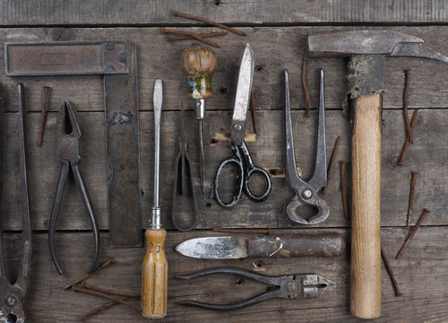 Old Rusty Tools