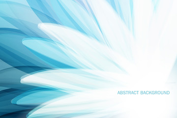 Abstract Background wiht Blue Flower and Place for Your Text - 101531401
