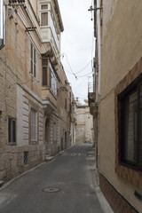 Naklejka premium Small street