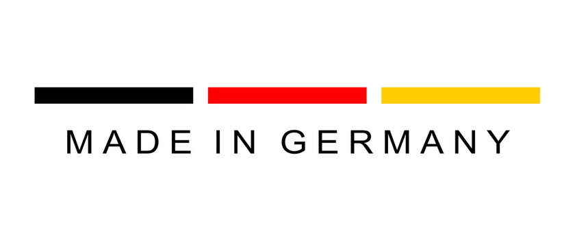 Made in Germany Logo Stock Illustration | Adobe Stock