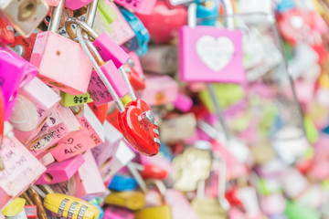 SEOUL, SOUTH KOREA - October 29 : The Love Key Ceremony at N Seo