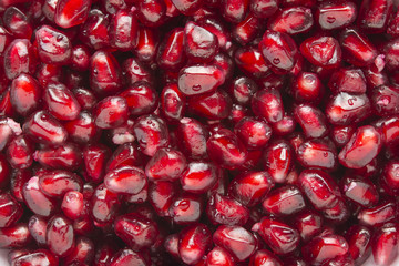 Pomegranate, close up