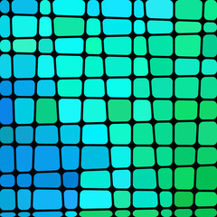 abstract vector stained-glass mosaic background