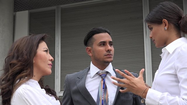Business Woman Explaining Tasks