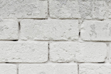 Wall texture white bricks