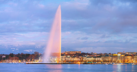 Overview of Geneva, Switzerland - 101557466