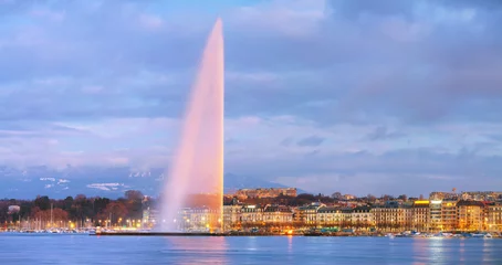 Foto op Plexiglas Overview of Geneva, Switzerland © andreykr