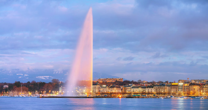 Overview of Geneva, Switzerland