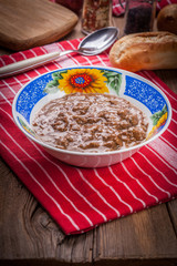 Goulash soup.