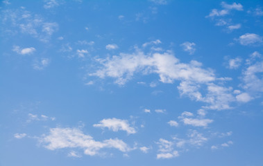 blue sky and cloud 