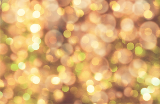 colorful abstract bokeh background, brown color